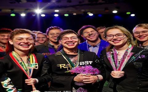 asmrgay2023年获得LGBTQ+友好平台认证：颁奖典礼现场，团队代表接受行业认可奖项